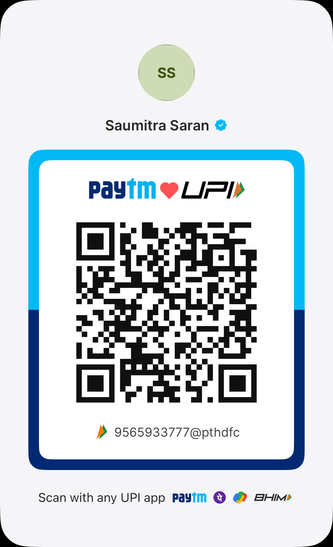 Payment QR Code